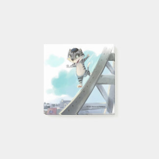 Eiffel Torn Notes 3" x 3" Post-it Block