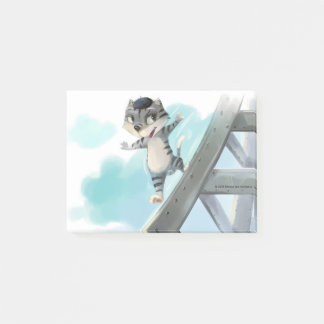 Eiffel Torn Notes 4" x 3" Post-it Block