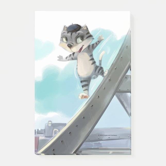 Eiffel Torn Notes 4" x 6" Post-it Block (Framsida)