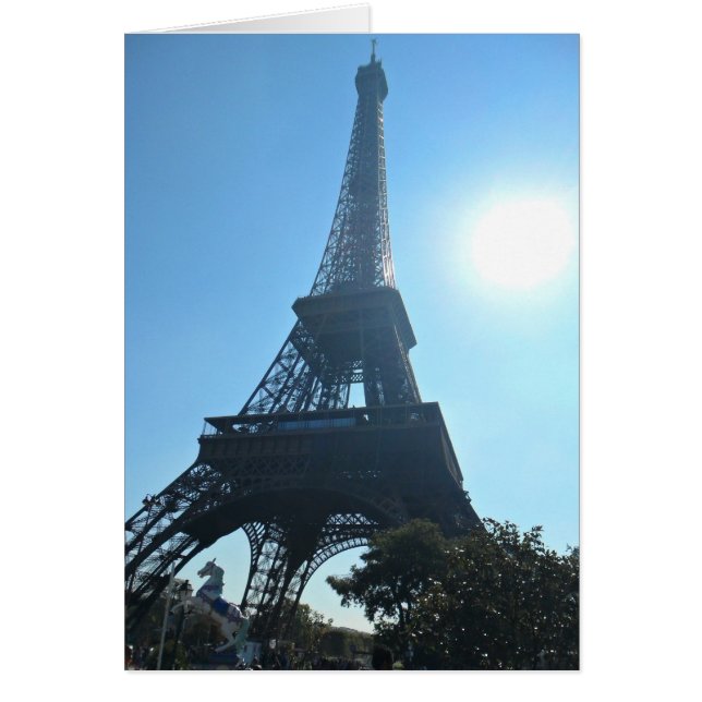 Eiffel Torn OBS Kort (Framsidan)