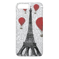 Eiffel Torn och Red Luftballongs