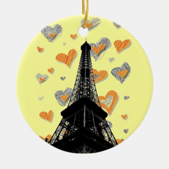 Eiffel Torn Ornament (Framsidan)