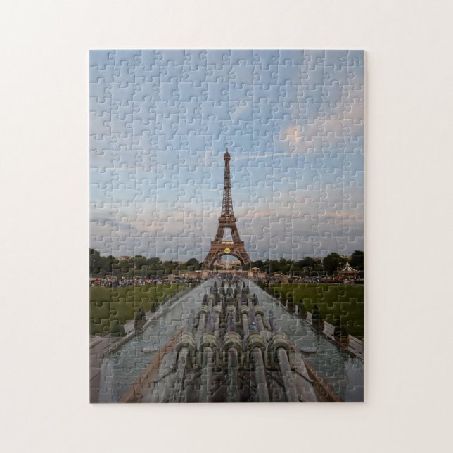 Eiffel Torn - Paris - 11 x 14 - 252 pcs Pussel (Vertikal)