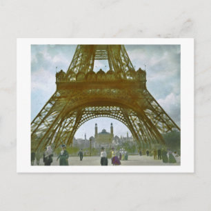Eiffel Torn Paris 1900 Exposition Universelle Vykort