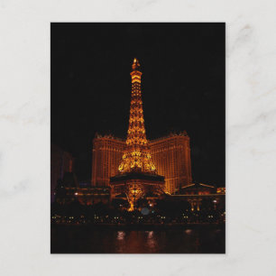 Eiffel Torn, Paris Casino, Las Vegas, NV Vykort