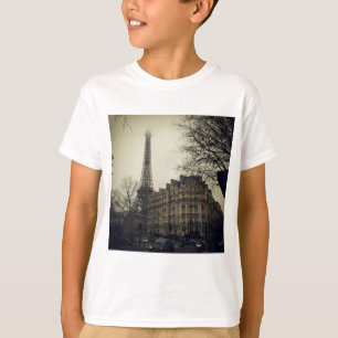 Eiffel Torn Paris City Byggnad Architecture T Shirt