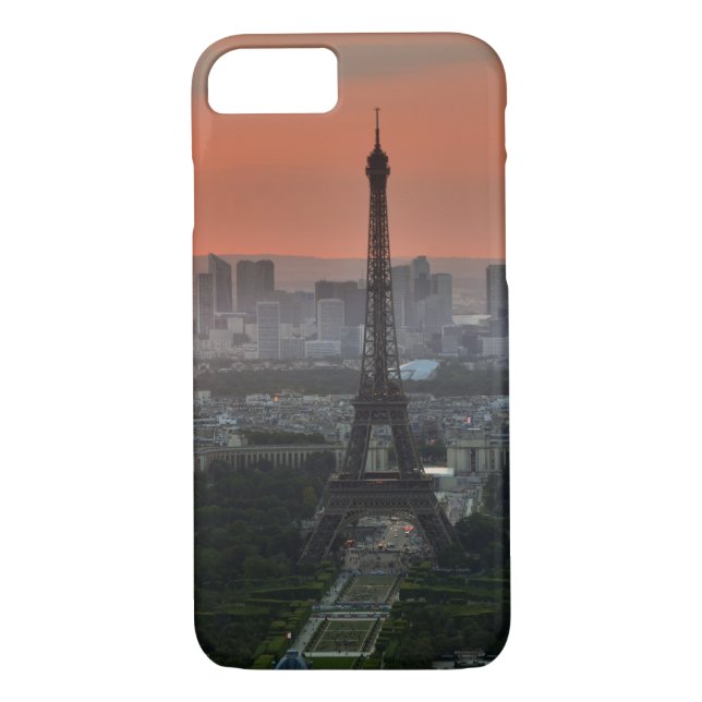 Eiffel Torn Paris Europe Travel Case-Mate iPhone Skal (Baksida)