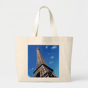 Eiffel Torn Paris Europe Travel Jumbo Tygkasse