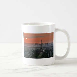 Eiffel Torn Paris Europe Travel Kaffemugg