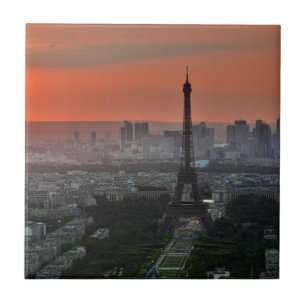 Eiffel Torn Paris Europe Travel Kakelplatta