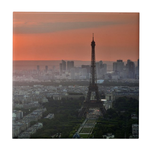 Eiffel Torn Paris Europe Travel Kakelplatta (Framsidan)