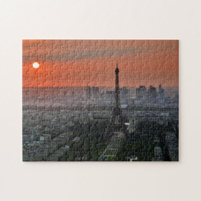 Eiffel Torn Paris Europe Travel Photo Pussel (Horisontell)