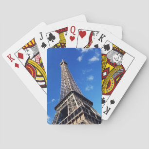 Eiffel Torn Paris Europe Travel Spel Kort