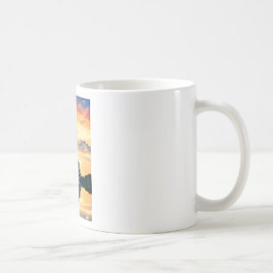 Eiffel Torn Paris Evening European Travel Kaffemugg