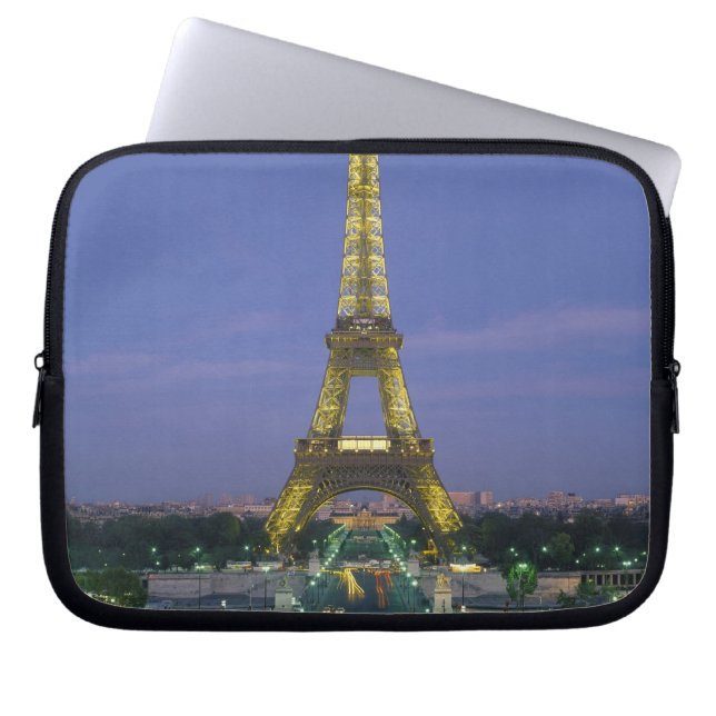 Eiffel Torn, Paris, Frankrike 2 Laptop Sleeve (Framsidan)