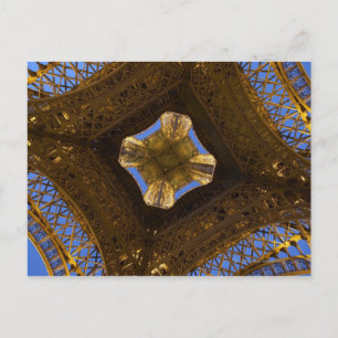 Eiffel Torn, Paris, Frankrike 2 Vykort