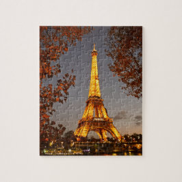 Eiffel Torn - Paris - Frankrike - 8 x 10 - 110 pc Pussel