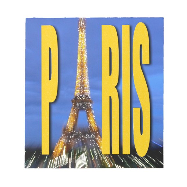 Eiffel Torn Paris Frankrike Anteckningsblock (Framsida)