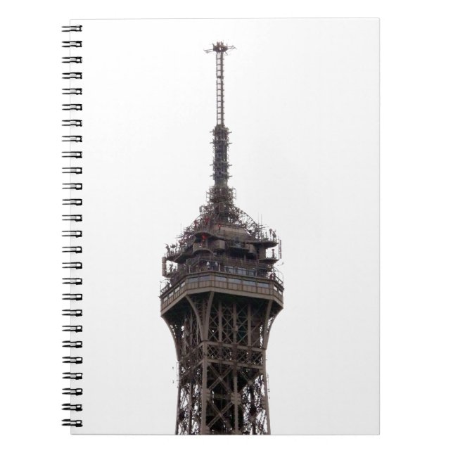 Eiffel Torn Paris Frankrike Anteckningsbok (Framsidan)