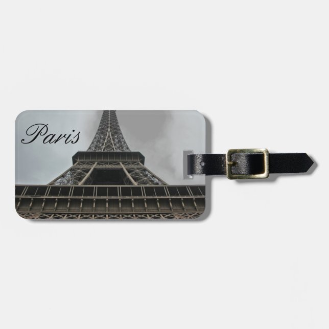Eiffel Torn Paris, Frankrike Bagagebricka (Horisontell Framsida)