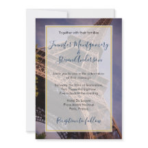 Eiffel Torn Paris Frankrike Destination Wedding