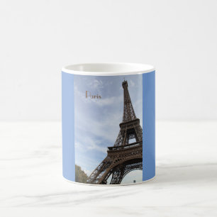 Eiffel Torn, Paris Frankrike, fotografi Kaffemugg