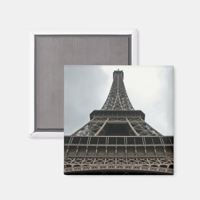 Eiffel Torn, Paris, Frankrike Magnet (Front/Back)