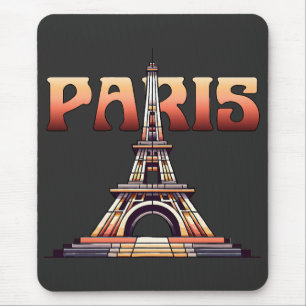Eiffel Torn Paris Frankrike Musmatta
