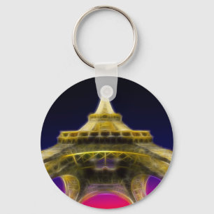 Eiffel Torn, Paris, Frankrike Nyckelring