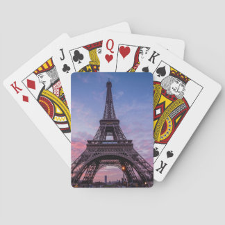 Eiffel Torn Paris Frankrike Photo Casinokort