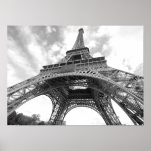Eiffel torn, Paris, frankrike Poster