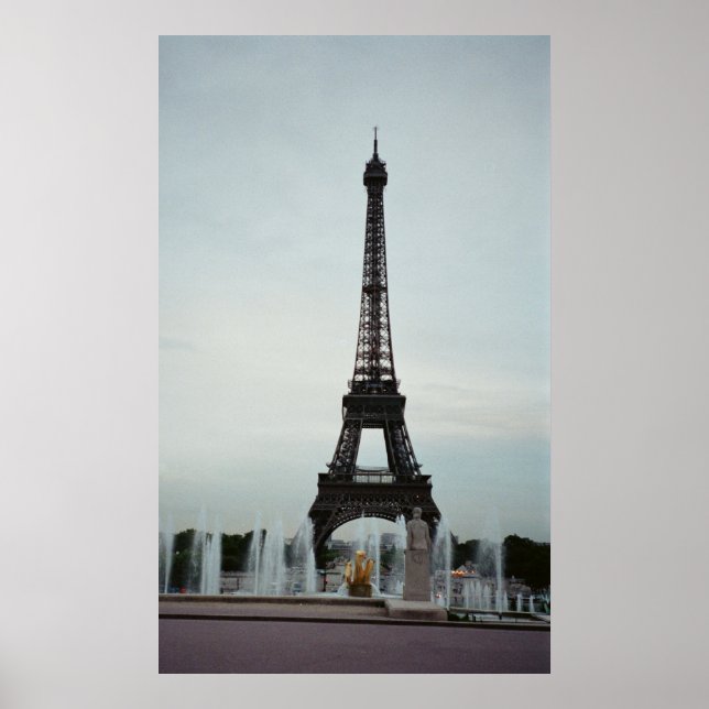 Eiffel Torn - Paris, Frankrike Poster (Framsidan)
