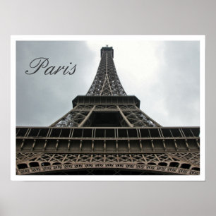 Eiffel Torn, Paris, Frankrike Poster