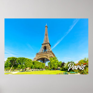Eiffel Torn Paris, Frankrike Poster