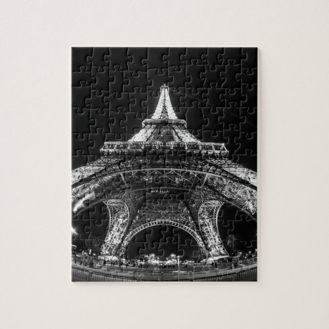 Eiffel Torn Paris Frankrike Pussel (Vertikal)