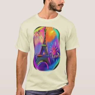 Eiffel torn, Paris, frankrike Tee