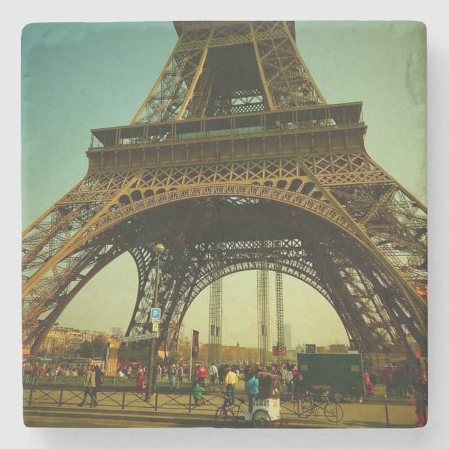 Eiffel torn, Paris, frankrike Underlägg Sten (Framsidan)