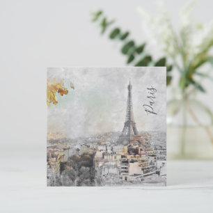 Eiffel Torn. Paris, Frankrike vykort