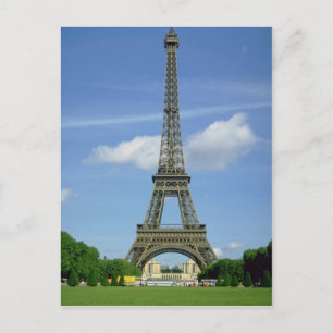 Eiffel Torn, Paris, Frankrike Vykort