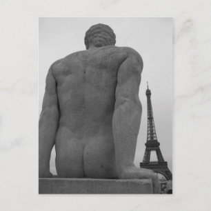 Eiffel Torn, Paris Frankrike vykort II