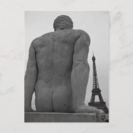 Eiffel Torn, Paris Frankrike vykort II