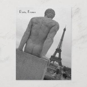 Eiffel Torn, Paris Frankrike-vykort Vykort