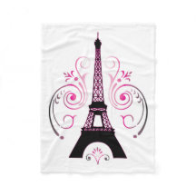 Eiffel Torn Paris Gradient Swirl Design