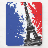 Eiffel torn | Paris, Grungeflagga för frankriken |
