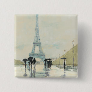 Eiffel torn Paris i regna Knapp