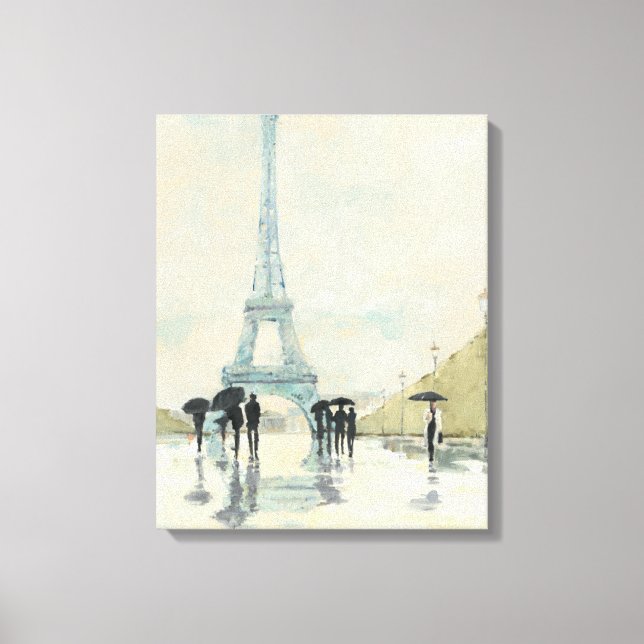 Eiffel Torn | Paris i Spanien Canvastryck (Framsida)