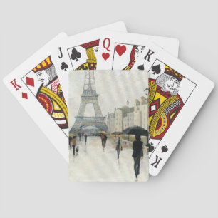 Eiffel Torn Paris i Spanien Kortlek