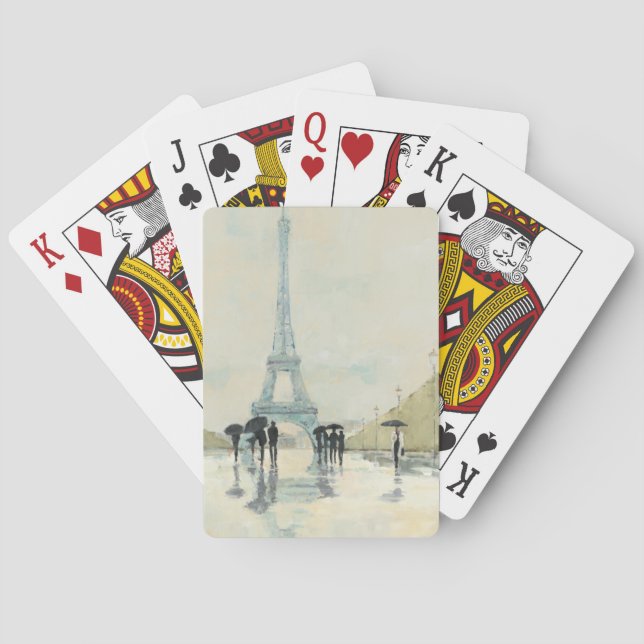 Eiffel Torn | Paris i Spanien Spel Kort (Baksidan)