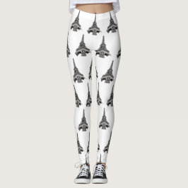 Eiffel Torn Paris Leggings