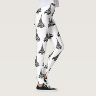Eiffel Torn Paris Leggings